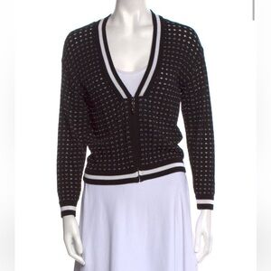 Missoni Black Knit Sweater Jacket